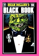 BRIAN BOLLAND'S BLACK BOOK #1, 1985, ECLIPSE PUBLISHING, HORROR FANTASY COMIC picture