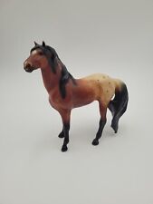 Vintage Breyer Americas Wild Mustang Appaloosa Figure Brown White Spotted picture