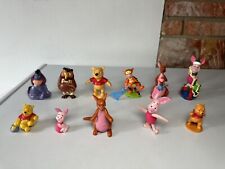 Winnie The Pooh Figure Lot Tigger Piglet Kanga Roo Eeyore Disney Toys 11pc picture