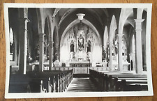 Interior, St. Michael's Catholic Church Indian Reservation Keshena Wisconsin picture