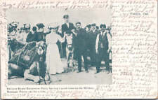 CA, Venice - Balloon Route Excursion, camel, people - 1906 postcard - E10441 picture