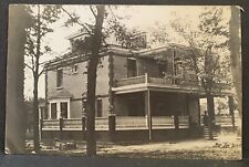 RPPC  Foursquare House W/Porch 1908 Ellsworth KS/Fredonia KS Kansas? Real Photo picture