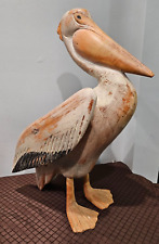 VINTAGE SARREID LTD HAND-CARVED PELICAN MADE IN ITALY picture