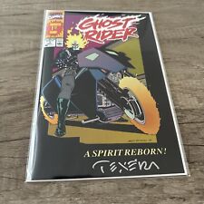 Ghost Rider #1 Mexican Foil Megacon SIGNED By Mark Texeira 2024  W COA picture