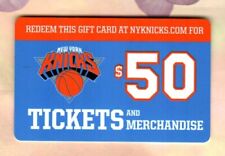 NEW YORK KNICKS Team Logo, NBA ( 2007 ) Gift Card ( $0 - NO VALUE ) picture
