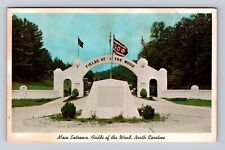 Fields Of The Wood NC-North Carolina, Main Entrance, Antique, Vintage Postcard picture