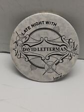 Late Night With David Letterman Button, 1984 Vintage, Arbelae picture