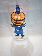 Vintage McDonald's Officer Big Mac Glass Collector Series  1970's picture