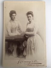 Cabinet Card, Victorian Ladies. Studio of G. Denny Teignmouth & Exeter. c.1890s picture