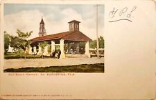 FL Postcard View Of Old Slave Market - St. Augustine, Florida vintage F14 picture