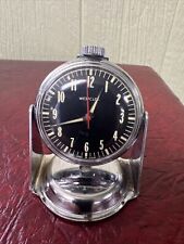 Vintage Westclox Car Wind Up Pocket Watch Magnetic Base WORKS Desk Clock picture
