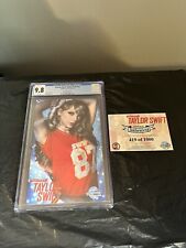 Female Force Taylor Swift Travis Kelce Kansas Chiefs Jersey CGC 9.8 With COA picture