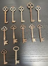 Vintage Barrel Decorative Skeleton Keys Lot 12 Yale picture