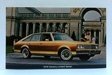 1979 Buick Century Limited Sedan Postcard picture