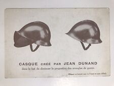 Vintage 1930 Casque Cree Par Jean Dunand Postcard picture