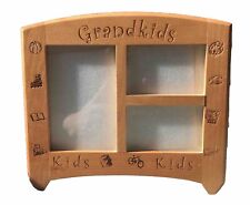 Decorative Multi Picture Frame For Displaying the Grandchildren. Holds 3 Pics. picture