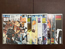 Deathstroke (Vol 4 Rebirth) Lot Of 9 DC Comics #1 #21 - #24 #30 #36 Annual #1 A picture