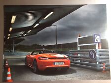 2018 Porsche 718 Boxster S Roadster Showroom Advertising Sales Poster RARE L@@K picture