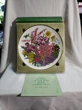 Wedgwood Franklin 1977 Porcelain Flowers of the Year Plate May 11.5” Excellent picture