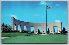 World War I I Memorial Omaha Nebraska Ne Kodachrome Unp Postcard picture