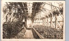 STATE HOSPITAL GREEN HOUSE independence ia real photo postcard rppc iowa history picture