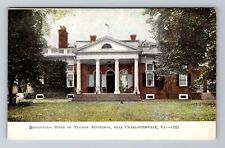 Charlottesville VA-Virginia, Monticello, Home of Jefferson, Vintage Postcard picture
