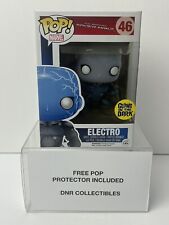 Funko Pop The Amazing Spider-Man 2 #46 Electro GITD Vaulted With Hard Stack picture