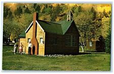 c1950's Chapel By The Side Of The Road Black Hills South Dakota Vintage Postcard picture