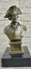 LORD NELSON FREDERICK II THE GREAT NAPOLEON SIGNED PURE HOTCAST BRONZE BUST GIFT picture