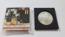 1999 Apollo 11  30th Anniversary Medal made with APOLLO 11 SPACE FLOWN MATERIALS picture