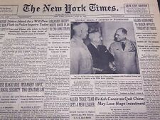 1952 MAY 20 NEW YORK TIMES - RAILROADS ACCEPT WHITE HOUSE PLAN - NT 4503 picture