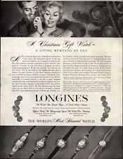 1958 Longines-Wittnauer PRINT AD Christmas gift Women Watches 5 models e3 picture