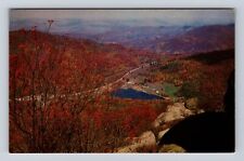 Bedford VA-Virginia, Aerial Peaks Of Otter Lodge, Antique, Vintage Postcard picture