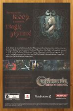 2003 Castlevania: Lament of Innocence PS2 Print Ad/Poster Official EB GAMES Art picture