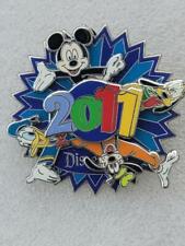 Disney Pin MICKEY 2011 - Triple LAYERED the Middle Characters Spin 1 PIN SHOWN picture