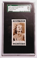 1935 LLOYD'S CINEMA STARS #53 ELISSA LANDI  SGC 10 GEM MINT picture