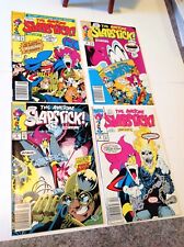 The Awesome Slapstick #1 #2 #3 #4 1992 Newsstand Editions picture