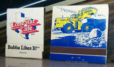 Vintage Matchbook G3 Salt Lake City Utah Tractor Foulger Texas Lone Star Cafe picture