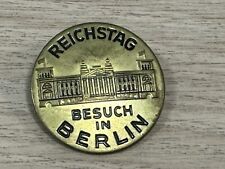 Vintage Reichstag Besuch In Berlin Parliament Bldg. Pin Germany  picture
