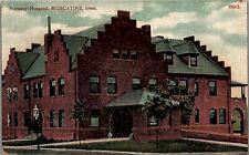 c1910 MUSCATINE IOWA HERSHEY HOSPITAL EARLY POSTCARD 36-81 picture