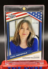 27/46 Marianne Williamson SILVER FOIL 2024 HOPEFULS 2022 Decision 2023 Update SP picture