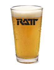 Ratt  - Rock and Roll  - 16oz Pint Beer Glass Pub Barware Seltzer Liquor Coffee picture