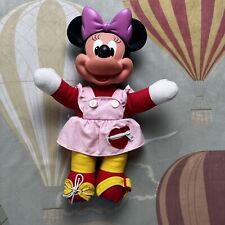 Vintage Disney Minnie Mouse Learn To Dress Me 15” Doll 1989 picture