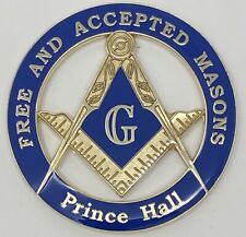 New Prince Hall Affiliated Masonic Car Emblem in Blue  picture