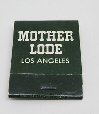 Motherlode Gay Dive Bar West Hollywood Boystown LOS ANGELES California Matchbook picture