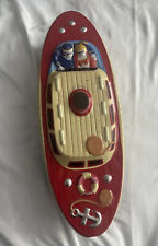 Vintage 1980's Sea Hawk B-212 Cruiser Boat Candy Collectible Tin  picture