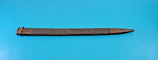 Scarce Antique Swiss Model 1887 Pioneer Scabbard for Sawback Bayonet Sword picture