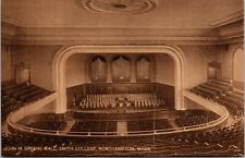 Vtg Northampton Massachusetts MA John M Greene Hall Smith College 1910s Postcard picture