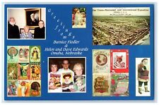 c1960's Greetings From Burnice Fiedler & Helen & Dave Omaha Nebraska NE Postcard picture
