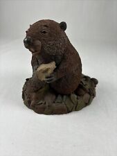 Tim Wolfe Cairn Studios Nelson The Beaver Signed Sculpture 1992 Vintage Rare picture
